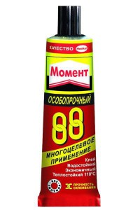 Клей "Момент 88" 30мл ш/б - krep66.ru - Екатеринбург