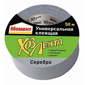 Момент ХозЛента армированная серая 50 м - krep66.ru - Екатеринбург
