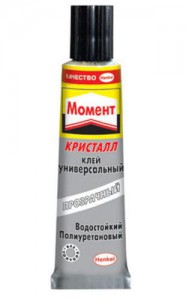 Клей "Момент" Кристалл 30 мл ш/б - krep66.ru - Екатеринбург