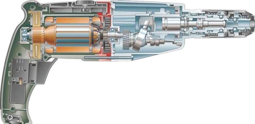 Патрон перфоратора устройство схема