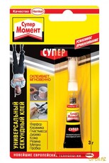 Клей "Супер Момент" 3 г. - krep66.ru - Екатеринбург