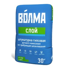 Штукатурка гипсовая 30кг ВОЛМА Слой - krep66.ru - Екатеринбург